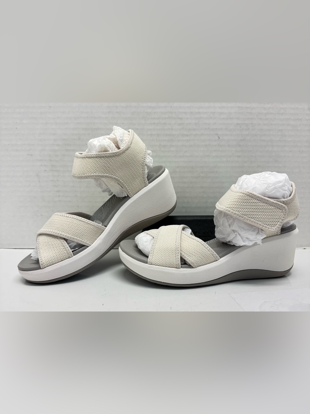 Clarks Cloudsteppers Wedge Sport Sandals - Step Cali Skye